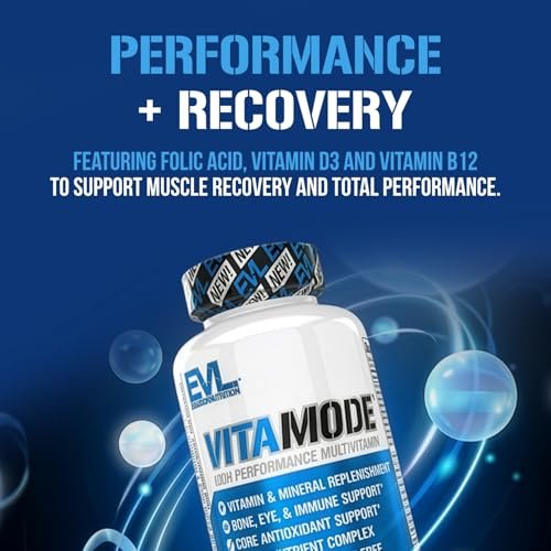 EVL Advanced Daily Multivitamin - Men's Multivitamin with Essential Minerals Phytonutrient Complex and VitaMode Active for Energy, Muscle, Bone, and Immune Support - görsel 3