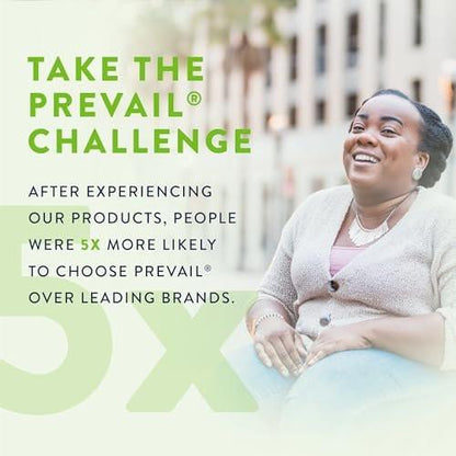 Prevail Perfit Adult Diaper Size 2 (18 Count) – Disposable Protective Briefs for Moderate Incontinence