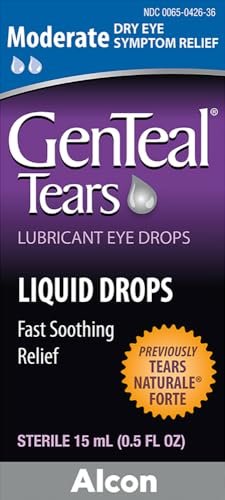 Genteal Tears Moderate Eye Drops, 0.51 Fl Oz - görsel 3