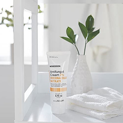 McKesson Antifungal Cream 2% Miconazole Nitrate Cream 4oz Tube (Each), #6391 (Formerly Repara Antifungal Cream)