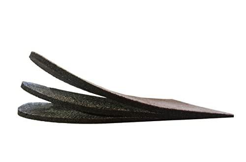 Premium Adjustable Orthopedic Heel Lift - Made in the USA - for Heel Pain and Leg Length Discrepancies - Medium Pack of 2 Brown - görsel 4