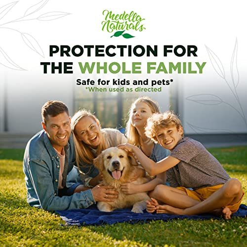 Deet-Free Insect & Mosquito Repellent Pack of 2 (8 oz) – Nice Smelling Insect Repellent with Lemongrass Oil Safe for Pets and Kids – Bug Spray for Mosquitoes, Gnats, Black Flies, and No-See-ums - görsel 6