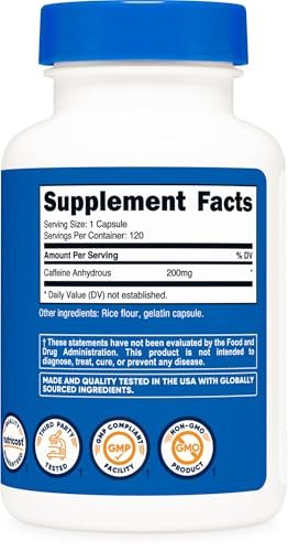 Nutricost L-Methionine (1,000 mg) 120 Capsules - 60 Servings, Gluten-Free, GMO-Free - görsel 6
