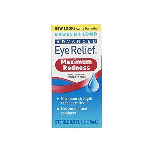 Bausch and Lomb Advanced Redness Relief Drops, 0.5 Ounce - 3 per case - görsel 1