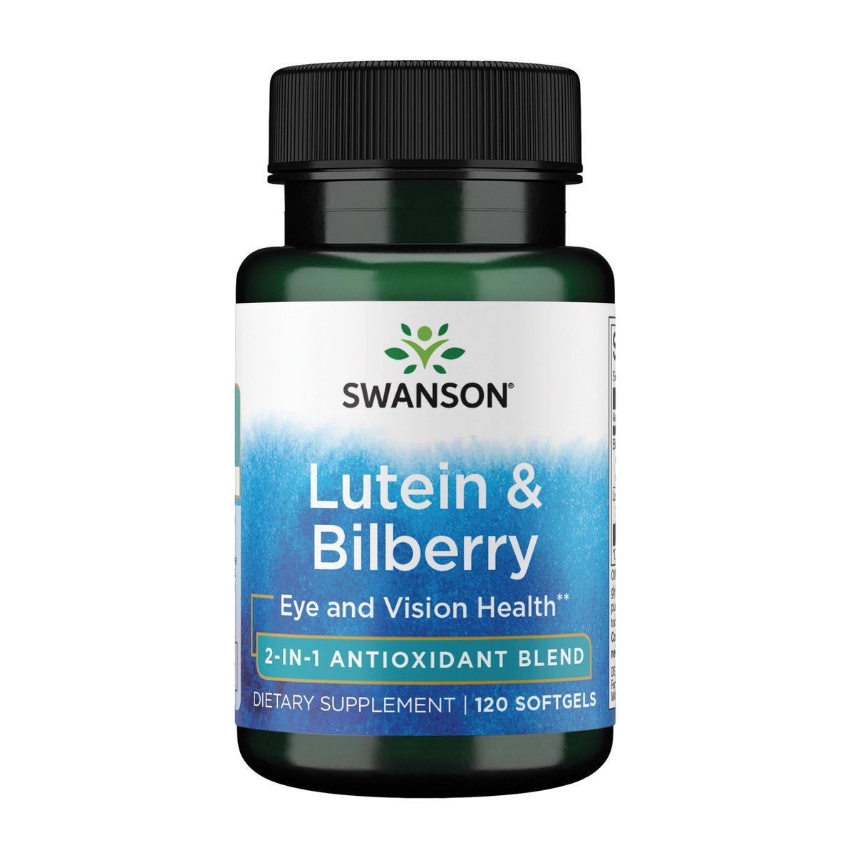 Swanson Standardized Lutein & Bilberry - Natural Supplement Promoting Eye Sight & Eye Health - Formula to Help Reduce Eye Fatigue & Strain - (120 Softgels) - görsel 12