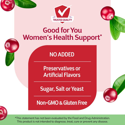 21st Century Cranberry Plus Probiotic Tablets, 60 Count