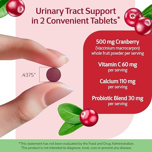 21st Century Cranberry Plus Probiotic Tablets, 60 Count - görsel 10