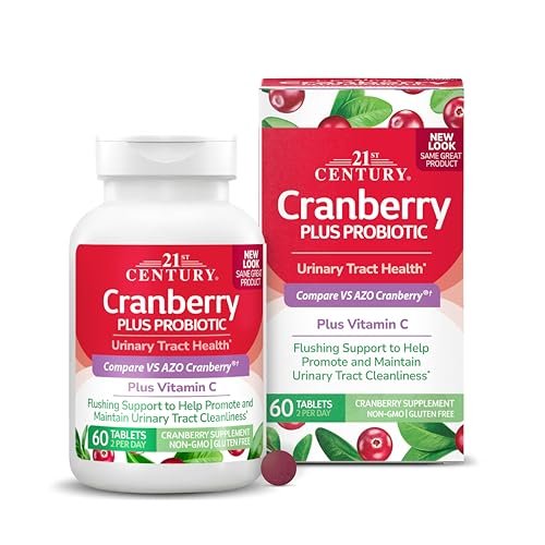 21st Century Cranberry Plus Probiotic Tablets, 60 Count - görsel 2
