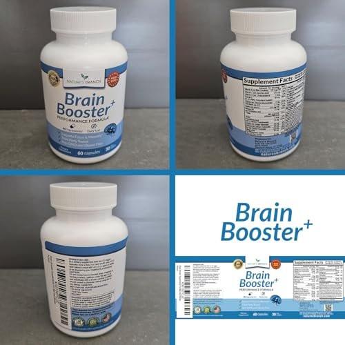 40-in-1 Brain Booster Supplement for Focus, Memory, Clarity, Energy | Advanced Vitamins Plus eBook | for Men & Women, Cognitive Function Nootropic Support with DMAE, Mind Health Formula | 60 Capsules - görsel 14