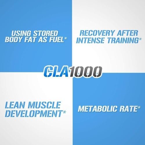 Conjugated Linoleic Acid CLA Pills - CLA 1000mg Diet Pills to Support Weight Loss, Fat Burning, Lean Muscle and Faster Metabolism - Stimulant-Free CLA 1000mg Safflower Based Fat Loss Support Pills - 180 Count - görsel 3