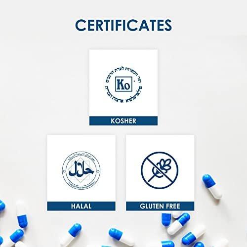 Capsuline Size 000 Empty Gelatin Capsules, Clear - 500 Count | Gluten Free, Kosher, Non-GMO Certified | Pure Bovine Pill Caps for DIY Supplement Filling - görsel 10