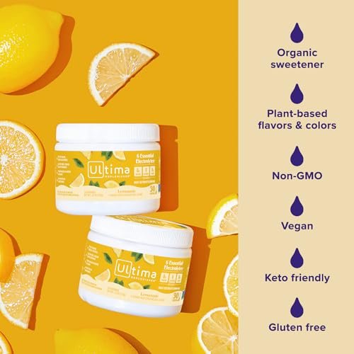 Ultima Replenisher Daily Electrolyte Powder – Refreshing Lemonade Taste: A crisp, tangy lemonade flavor that makes – Image 5