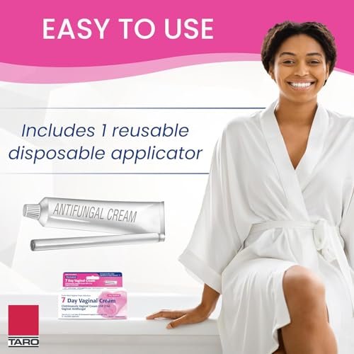 Clotrimazole USP 1% 7-Day Vaginal Cream 1.5 Oz (45g) Yeast Infection Treatment, Feminine Anti-Itch Cream for External Itching & Irritation (Pack of 3) - görsel 8