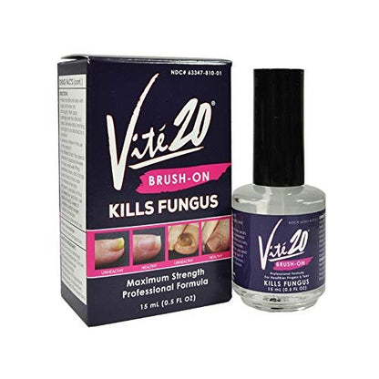 VITÉ20 Antifungal Brush-on, 0.5 Ounce - Effective Athlete's Foot Treatment