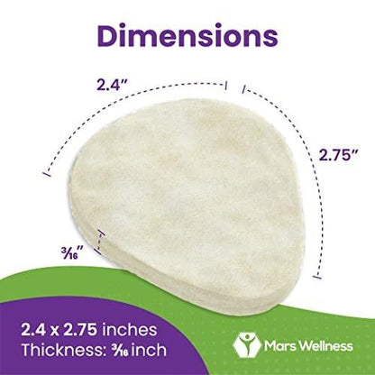 Metatarsal Felt Foot Pad 3/16" Thick - Made in USA - 6 Pairs (12 Pieces)