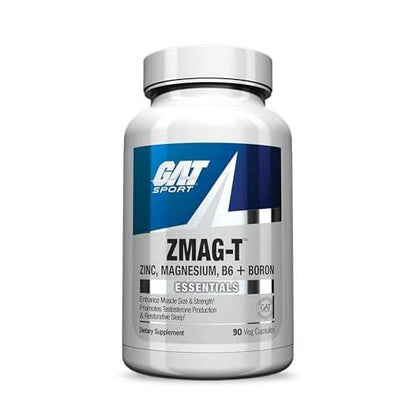 GAT Sport Essentials ZMAG-T Zinc, Magnesium, B6 + Boron, 90 Veg Capsules