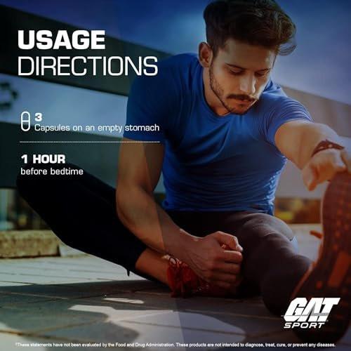 GAT Sport Essentials ZMAG-T Zinc, Magnesium, B6 + Boron, 90 Veg Capsules - görsel 1