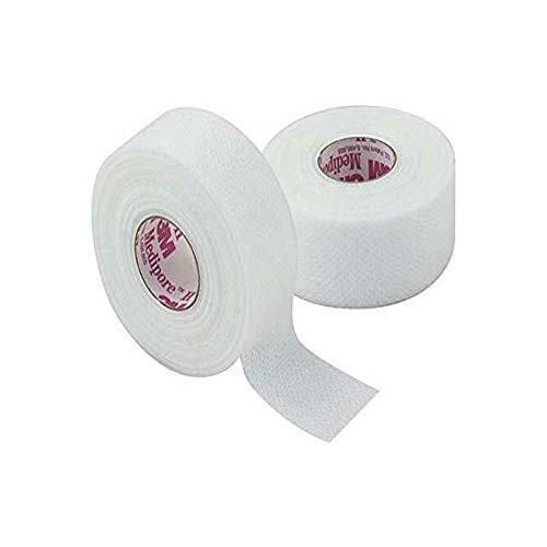 3M 2861 Medipore H Soft Cloth Tape 1" x 10 Yards - 2 Rolls - görsel 1