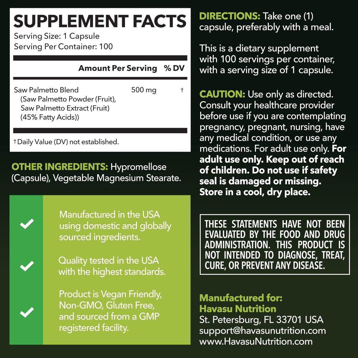 Saw Palmetto for Men Prostate Health – DHT Blocker: Saw palmetto may help inhibit the conversion of testosterone – Image 3