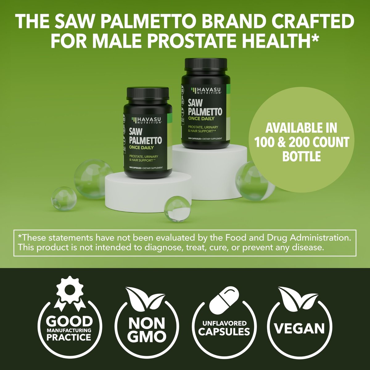 Saw Palmetto for Men Prostate Health – DHT Blocker: Saw palmetto may help inhibit the conversion of testosterone – Image 13