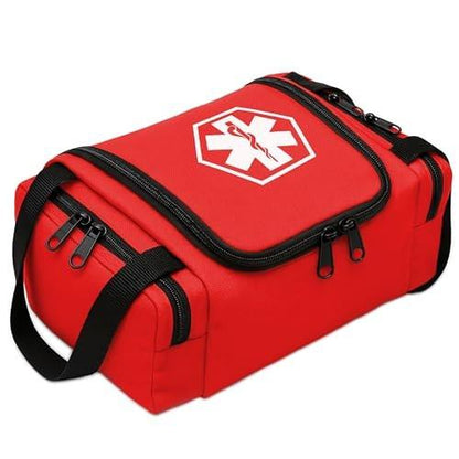 Dixie EMS Dixigear Empty First Responder II Bag 10.5" x 5" x 8" - Red