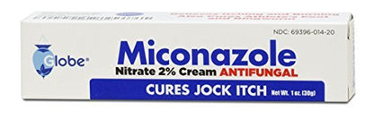 Miconazole Globe (3 Pack) Cream 1 oz – Cures Athlete's Foot, Jock Itch, Ringworm & More