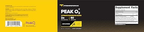 PrimaForce Peak O2 Workout Supplement, 120 Grams - Proprietary Blend, Non-GMO, Vegan and Gluten Free - görsel 6