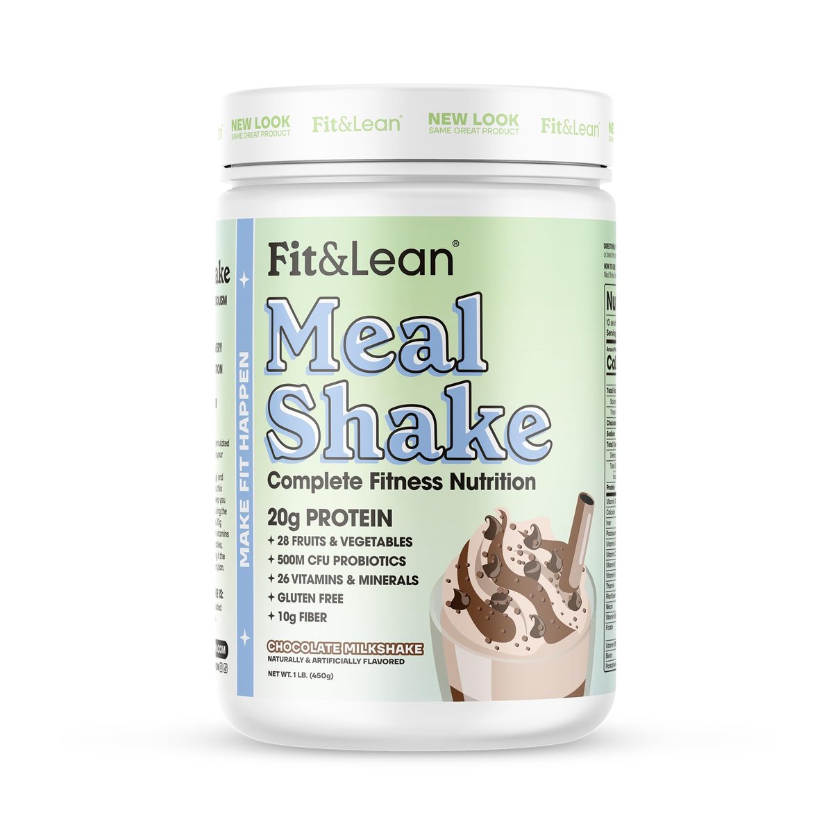 Fit & Lean Meal Shake, Fat Burning Meal – Fat Burning Support: Formulated with ingredients that may help boost – Image 1