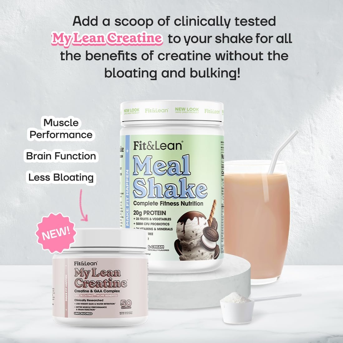 Fit & Lean Meal Shake, Fat Burning Meal – Net Weight: 1 lb (454 g) – Image 8
