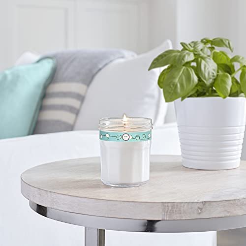 MRS. MEYER'S CLEAN DAY Scented Soy Candle, Large Glass, Basil, 7.2 oz, (Pack of 2) - görsel 3