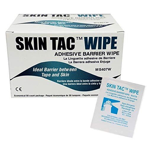 Torbot Group Skin Tac Skin Barrier Wipe - MS407WBX - 50 Each/Box - görsel 1