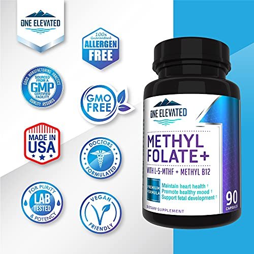 Double Strength & Most Bioactive Methyl – Synergistic B-Complex: Includes niacin (B3), thiamine (B1), riboflavin – Image 3
