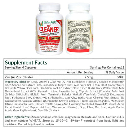 Century Systems The Cleaner Detox, Powerful 7-Day Complete Internal Cleansing Formula for Women, Support Digestive Health, 52 Vegetarian Capsules