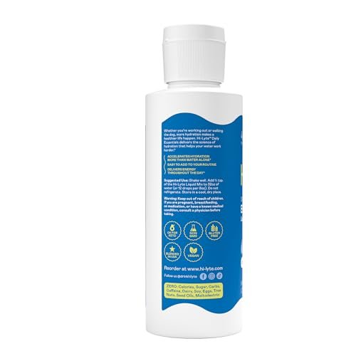 Hi-Lyte Electrolytes for Fasting, Immune Support and Rapid Hydration | 48 Servings | NO Calories NO Sugar | 20%+ More Potassium, Magnesium & Zinc - görsel 13