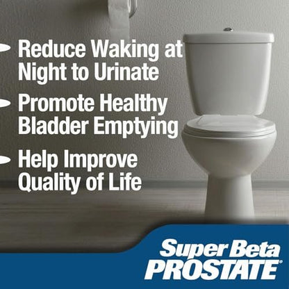 SUPER BETA PROSTATE Support Supplement for – Easy-to-Swallow Capsules: Each bottle contains 60 capsules, providing – Image 4