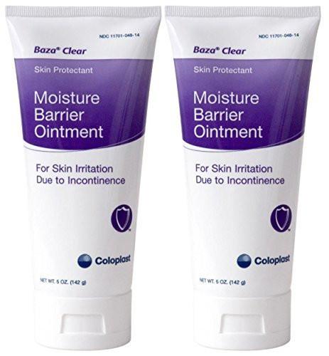 Baza Clear Moisture Barrier Ointment, 5 Ounce Tube, Pack of 2 - görsel 1