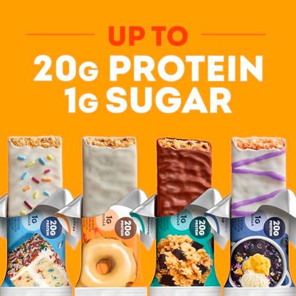 ONE Protein Bars, Blueberry Cobbler, Gluten – 1g Sugar: With only 1g of sugar, you can enjoy a sweet treat without – Image 2