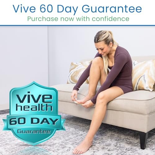 VIVEsole Budin Splint Toe Straightener (Pair) - Hammer Toe Corrector for Women, Men - Crooked Toe, Joint Realign Cushion Brace for Claw, Curled Toes - Metatarsal Support Loop Guard Alignment Wrap - görsel 10