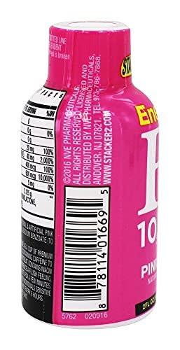 Stacker 2 Pink Lemonade B12 Energy Shot, 2oz (12 Pack) - görsel 5