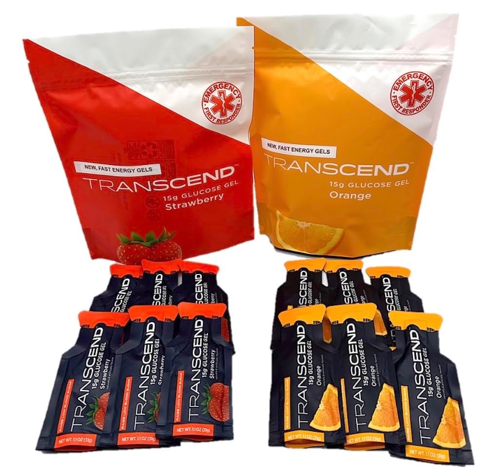 First Aid Global Transcend 15g Glucose Gel - Orange & Strawberry Assortment (12) - görsel 9
