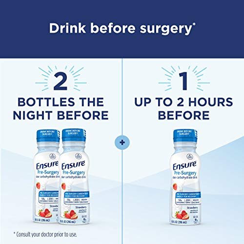 Ensure Pre-Surgery Clear Carbohydrate Drink, Strawberry, 10 fl oz (Pack of 4) - görsel 8