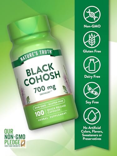 Nature's Truth Black Cohosh | 100 Capsules | – Count: 100 capsules per bottle – Image 6
