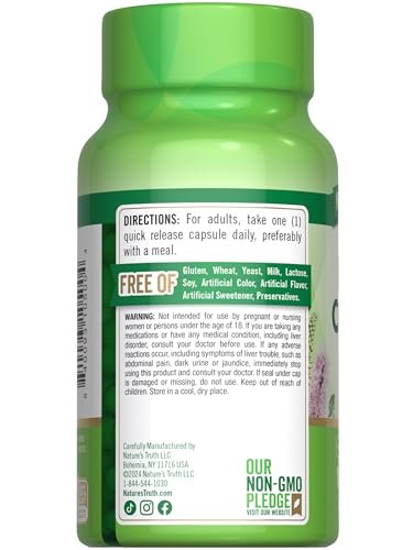 Nature's Truth Black Cohosh | 100 Capsules | – Non-GMO & Gluten Free: We prioritize purity. This supplement is – Image 12