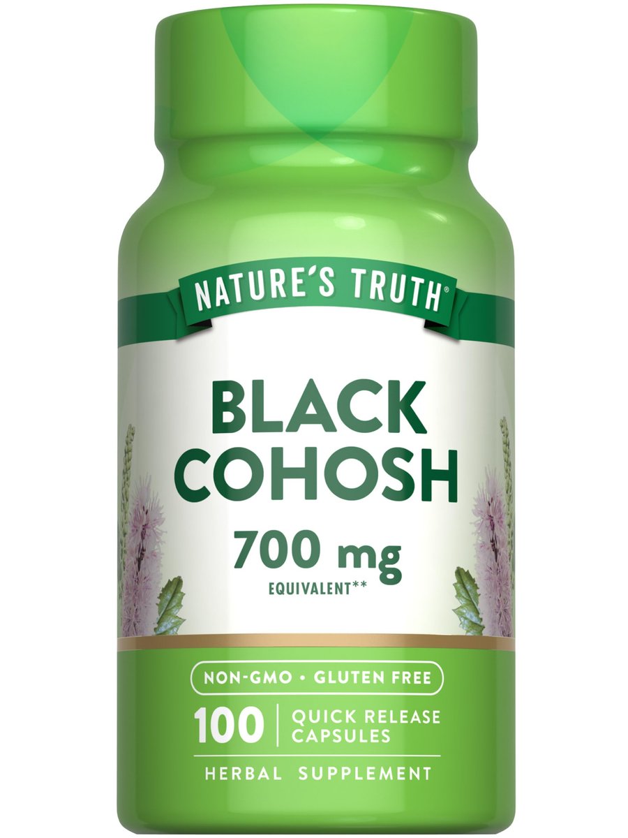 Nature's Truth Black Cohosh | 100 Capsules | – Root Extract Potency: Each capsule delivers concentrated black – Image 1