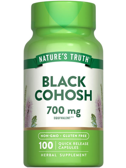 Nature's Truth Black Cohosh | 100 Capsules | – Root Extract Potency: Each capsule delivers concentrated black – Image 1