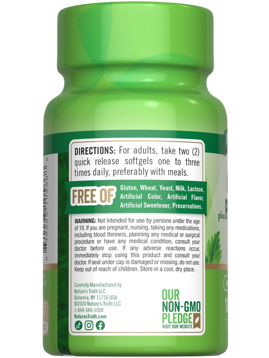 Nature's Truth Odorless Garlic and Parsley | 100 Softgels | Non-GMO & Gluten Free Extract Supplement - görsel 11