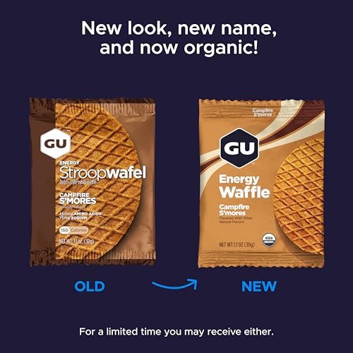 GU Energy Stroopwafel Variety Pack Sports Nutrition Waffle, Caffeine Included, and Kosher Dairy, On-the-Go Energy for Any Workout, 16 Count - görsel 1