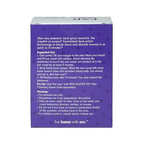 Ear Wax MD Cleaning Kit - Fast-Acting Ear Wax Dissolving Drops & Rinse Bulb Syringe - Doctor Recommended, Clinically Proven Earwax Dissolver for Adults & Kids - Works in 15 Minutes - 15ml - görsel 10