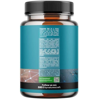 Nootropic Brain Supplement for Memory and Focus Enhancement - Vitamins for Mental Health & Clarity with VIT A, B6, Riboflavin, Niacin, Thiamin & Folate - Cognitive Complex for Mind Vitality - 60 Ct