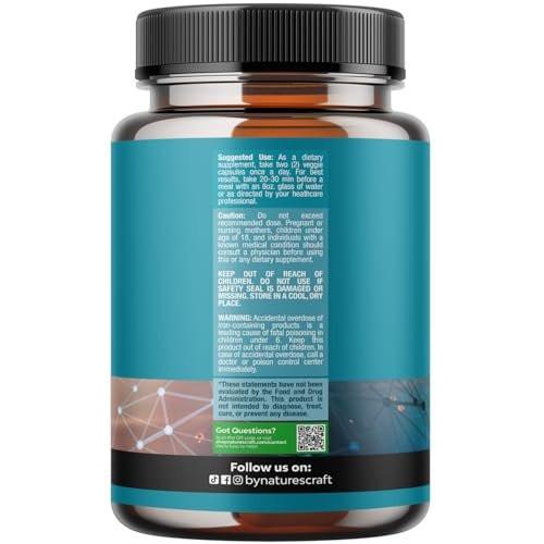 Nootropic Brain Supplement for Memory and Focus Enhancement - Vitamins for Mental Health & Clarity with VIT A, B6, Riboflavin, Niacin, Thiamin & Folate - Cognitive Complex for Mind Vitality - 60 Ct - görsel 16